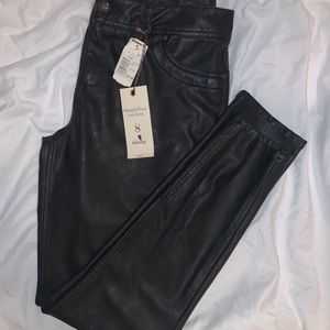 Black Leather Pants
